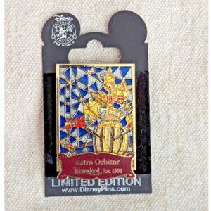 Disneyland Astro Orbitor Stained Glass Pin CE LE & freebie